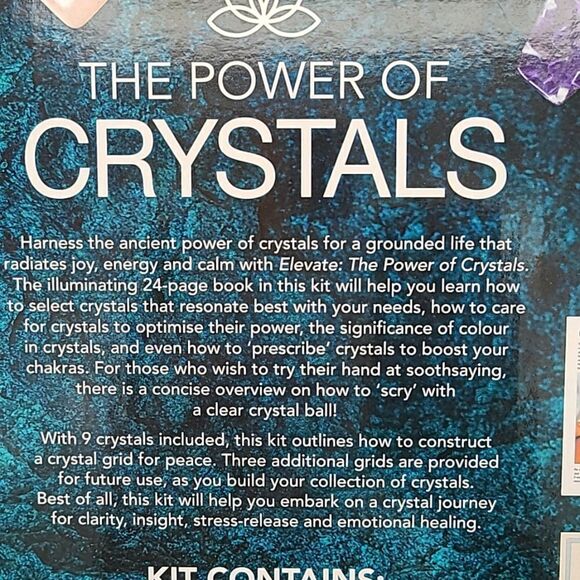 The Power of Crystals - A Guide to Healing Remedies for the Heart & Soul, NIB - Picture 6 of 7